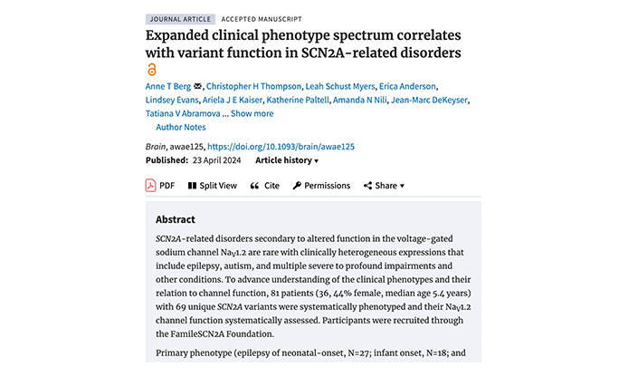 Expanded clinical phenotype spectrum correlates with variant function in SCN2A-related disorders