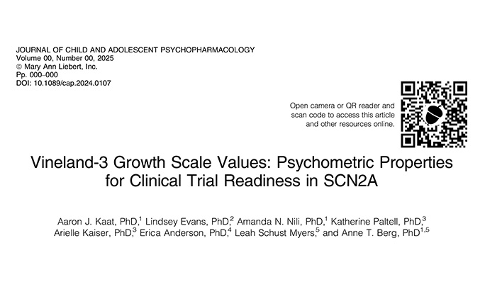 Vineland-3 Growth Scale Values: Psychometric Properties for Clinical Trial Readiness in SCN2A