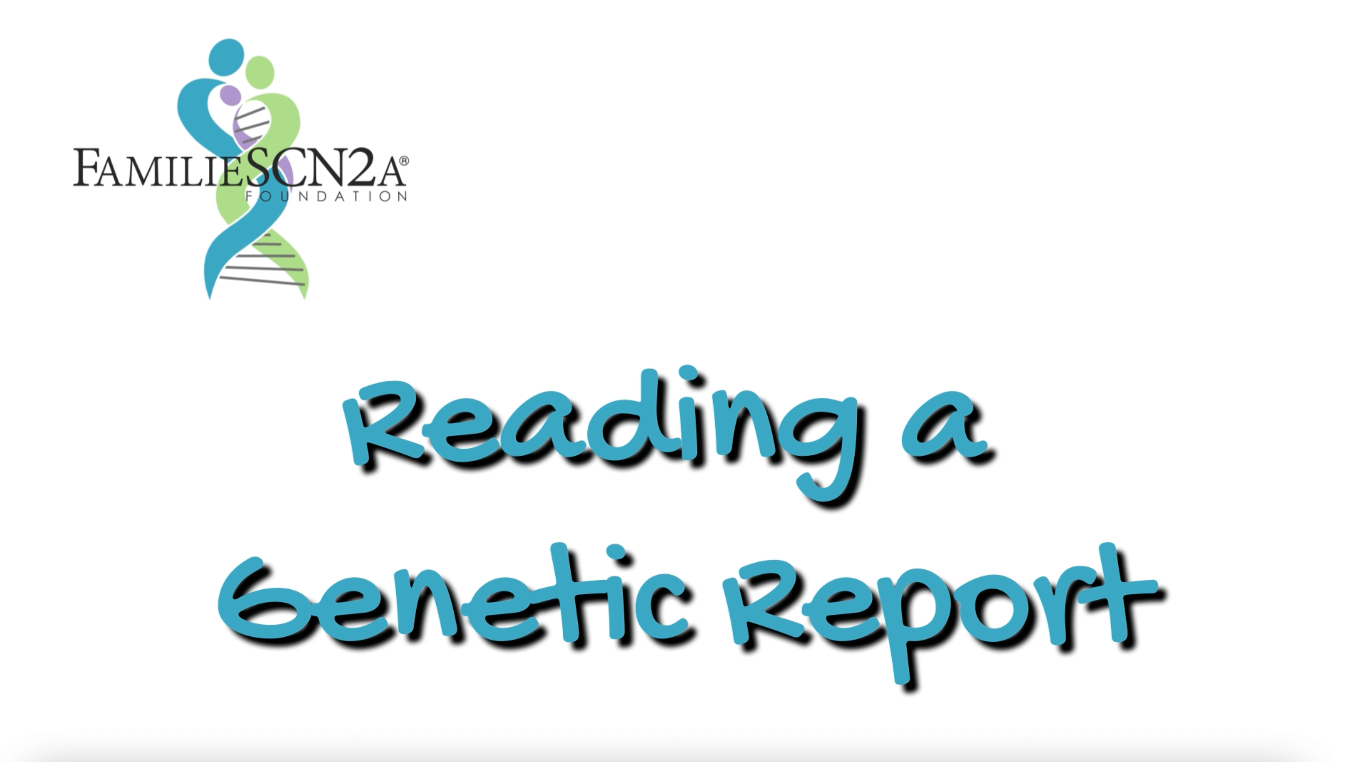 Reading a Genetic Report